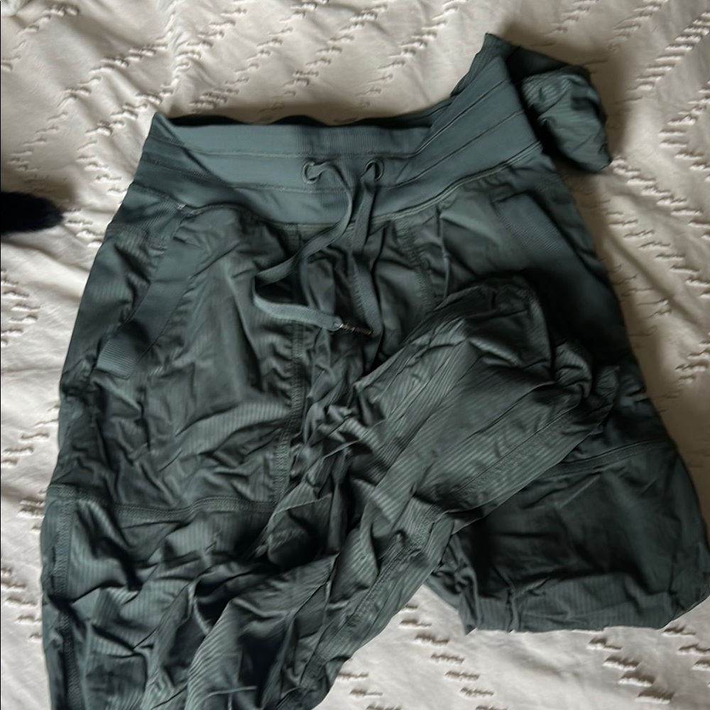 lululemon athletica Deep Green Skirt Set
